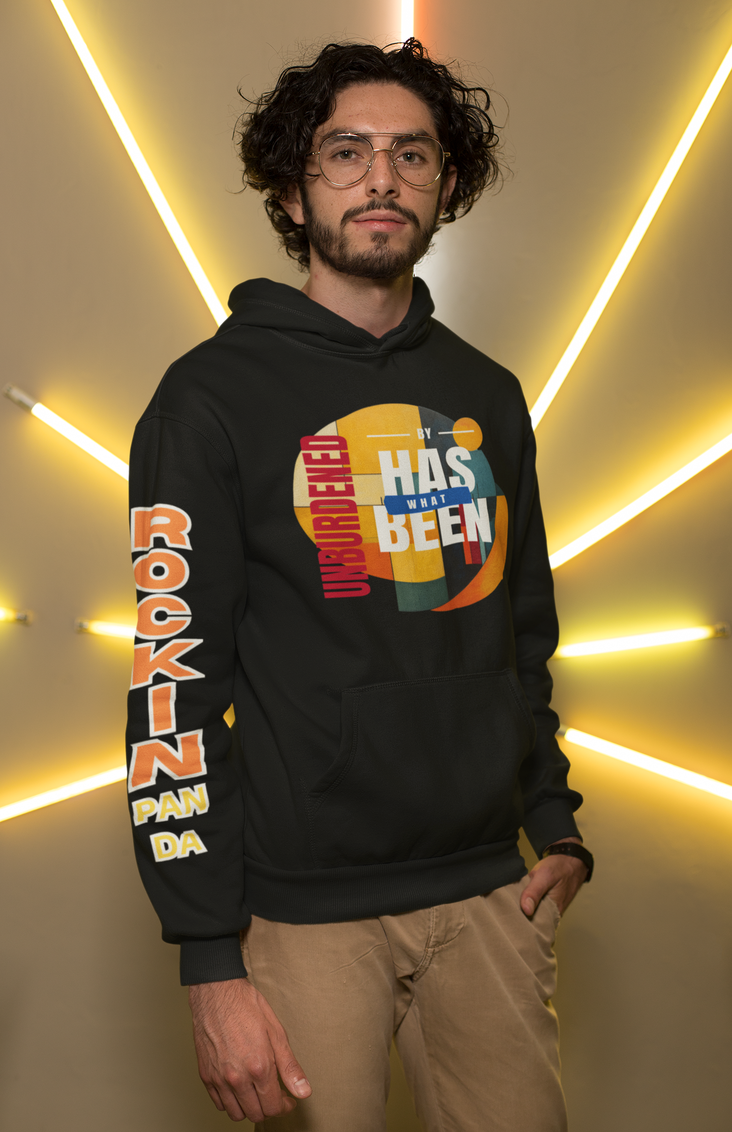 Unburdened by What Has Been Unisex Oversized Hoodie