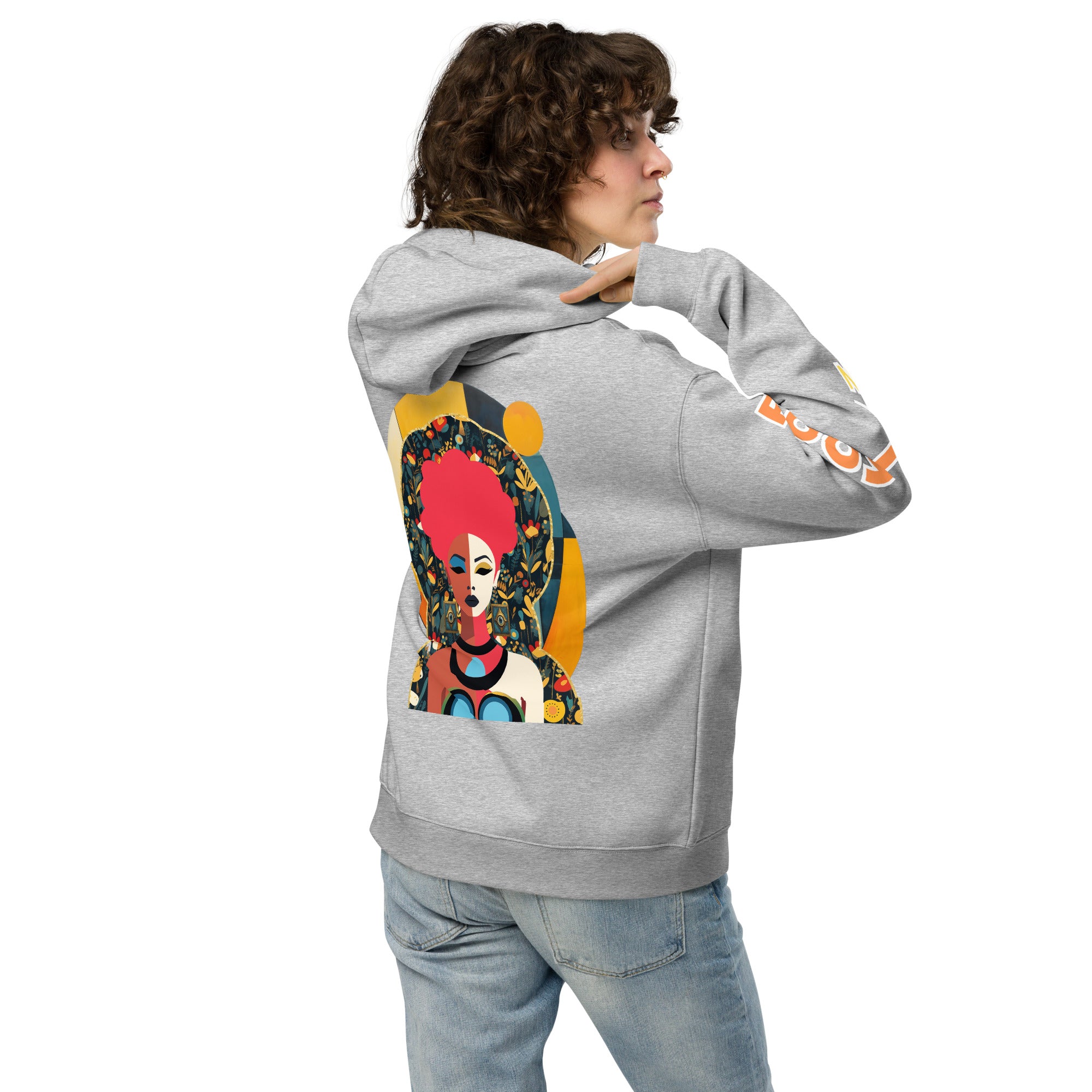 Unburdened by What Has Been Unisex Oversized Hoodie