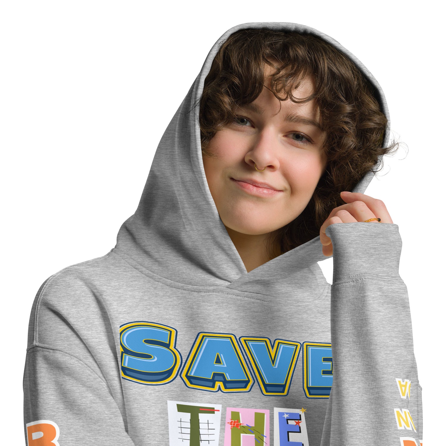 Save the Children Oversized Unisex Hoodie