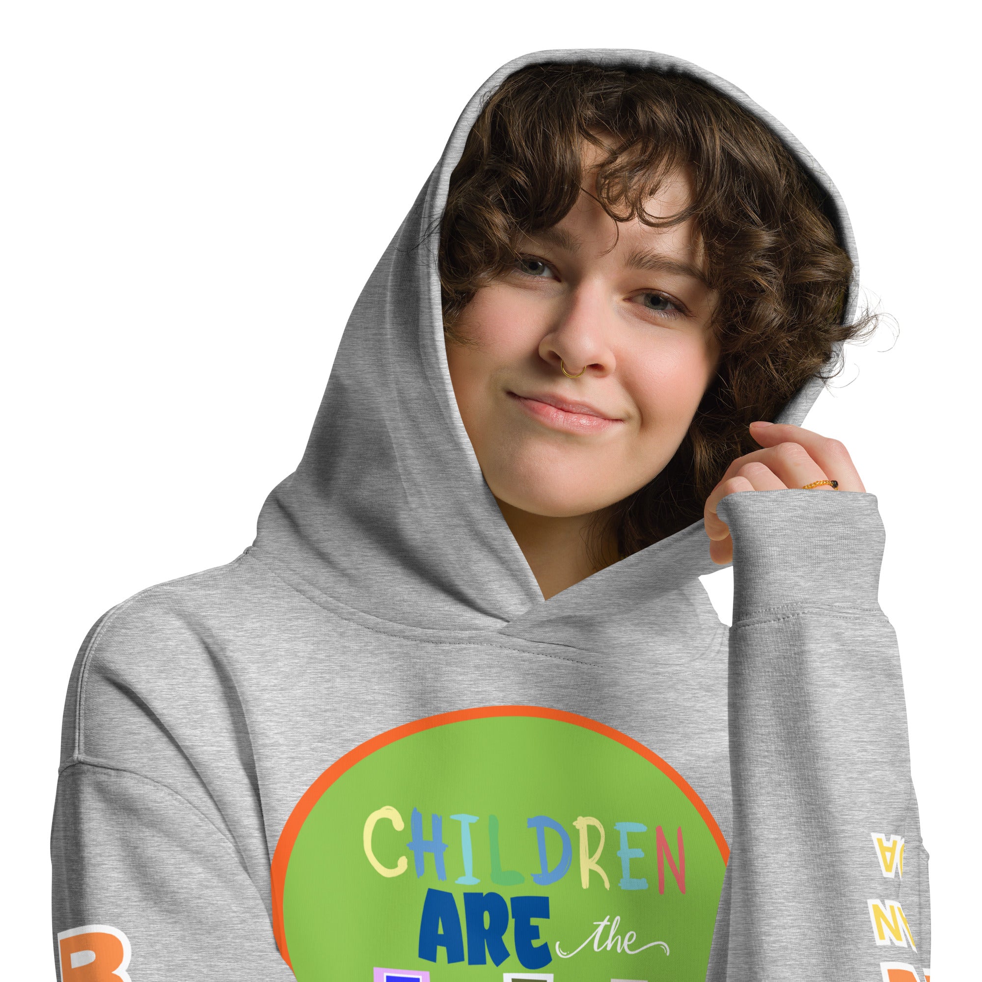 Children Are The Future Unisex Oversized Hoodie