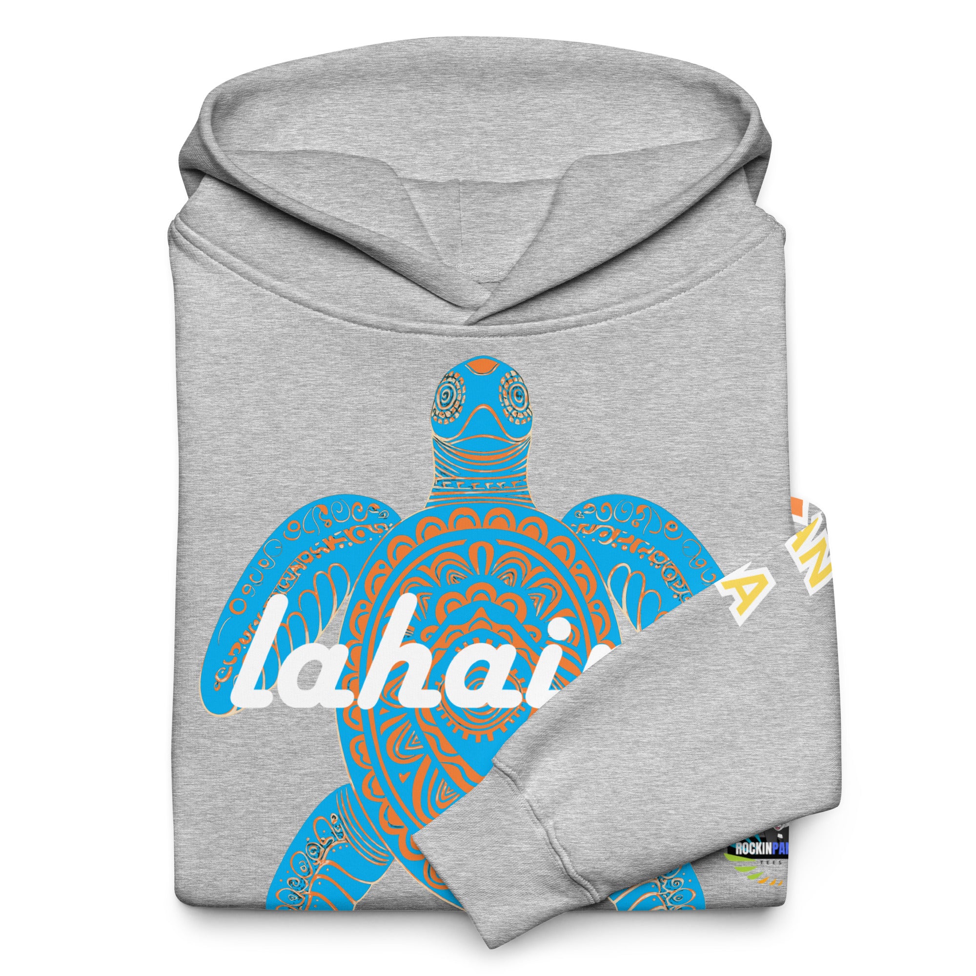 Free Lahaina Tribal Art Oversized Unisex Hoodie