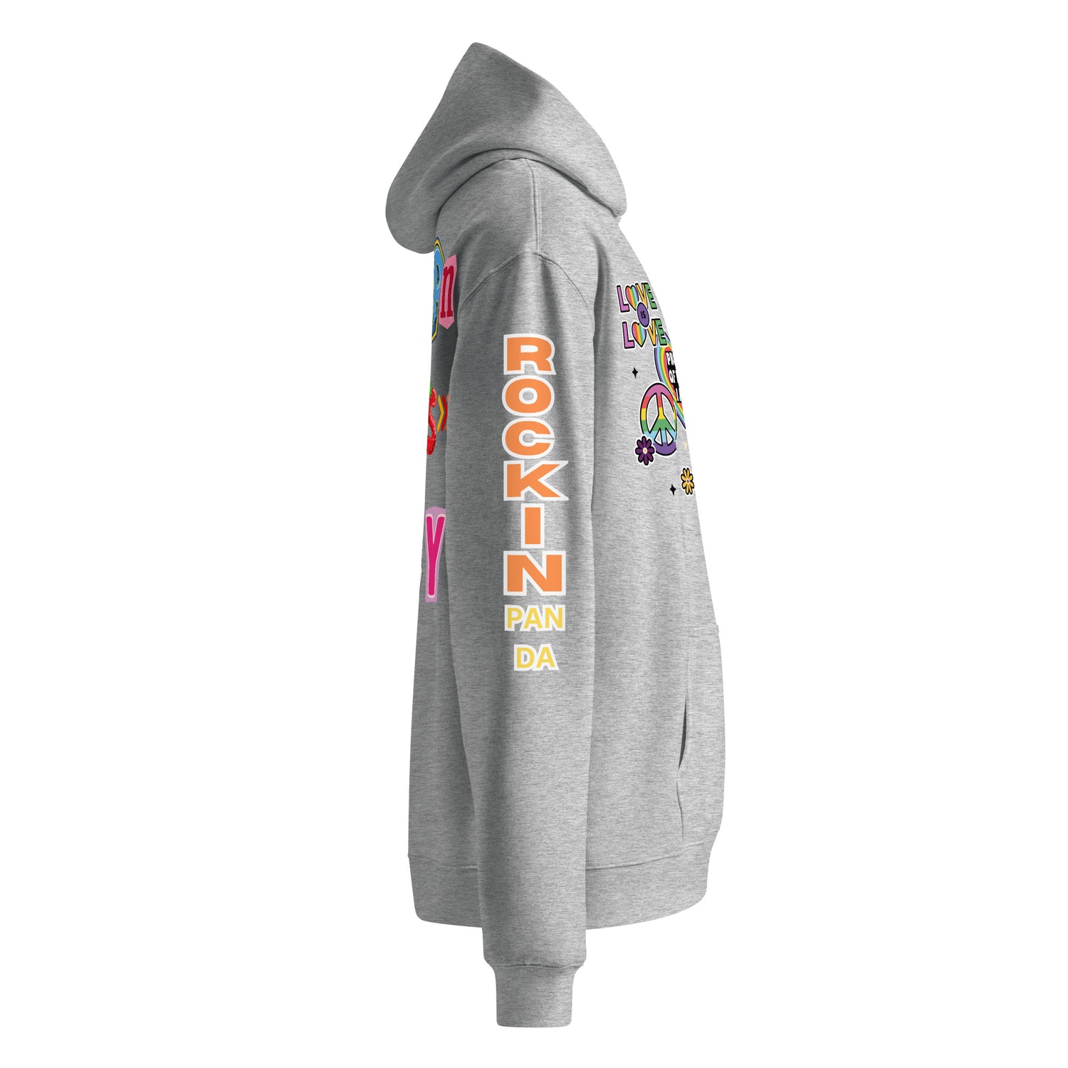 Born This Way Heavyweight Oversized Unisex Hoodie