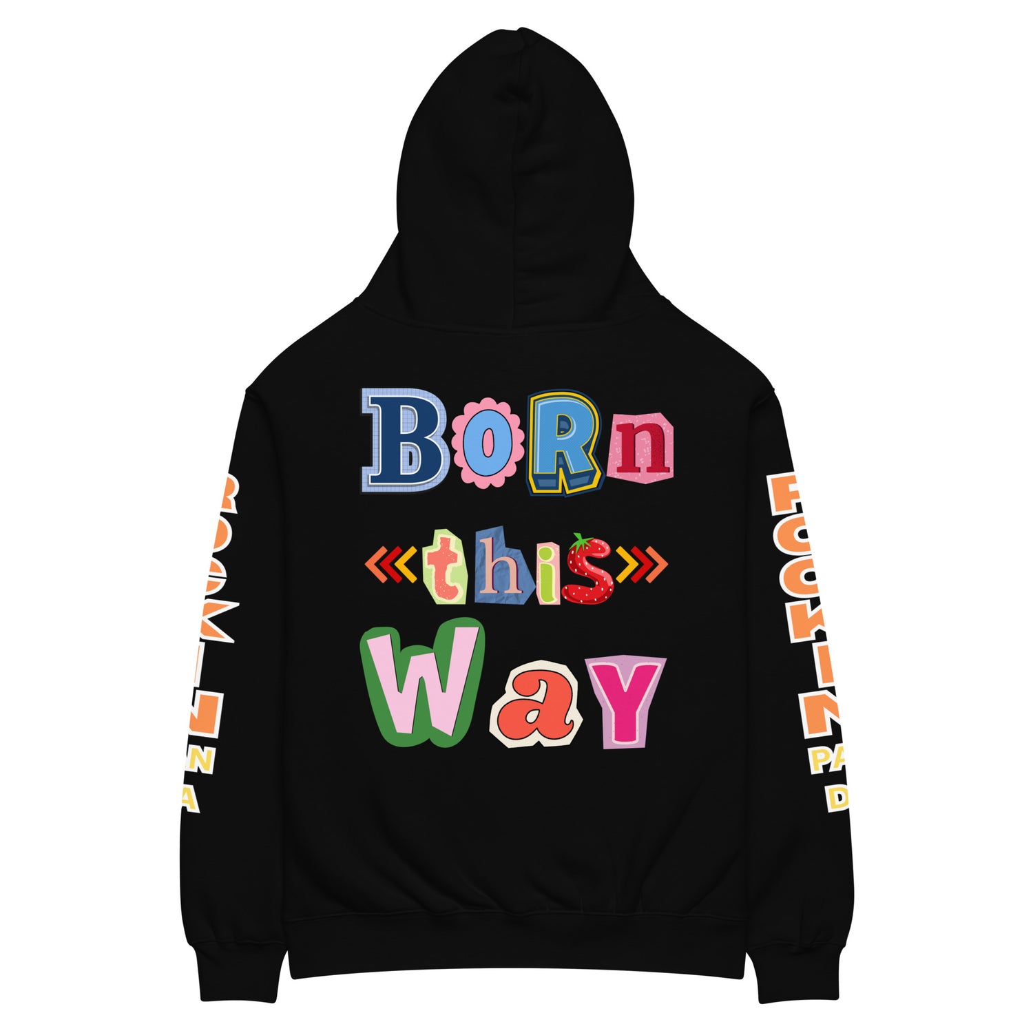 Born This Way Heavyweight Oversized Unisex Hoodie