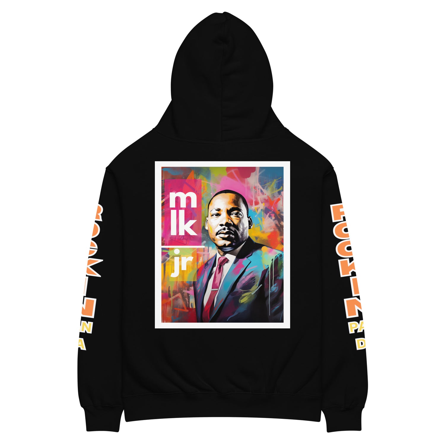 MLK Atlanta Cityscape Unisex Oversized Hoodie