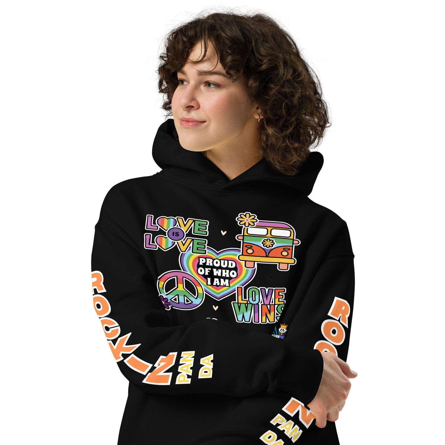 Born This Way Heavyweight Oversized Unisex Hoodie