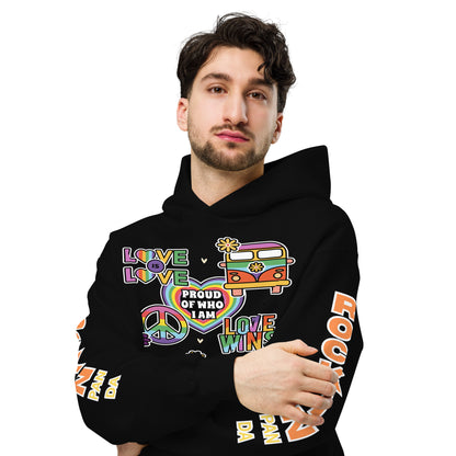 Born This Way Heavyweight Oversized Unisex Hoodie