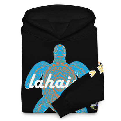 Free Lahaina Tribal Art Oversized Unisex Hoodie