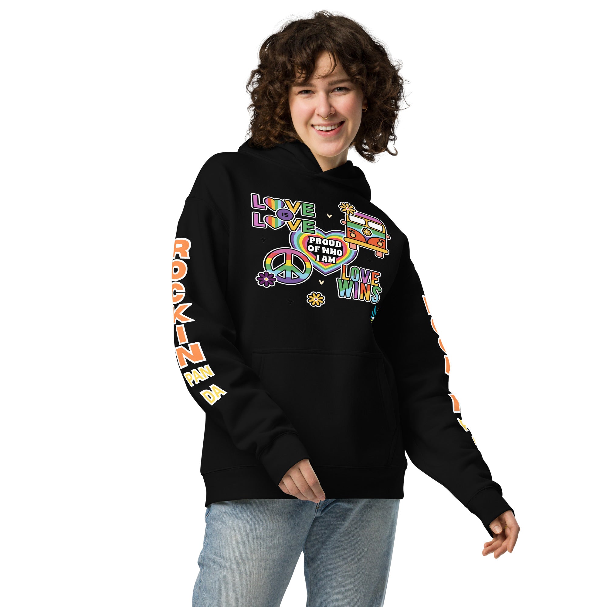 Born This Way Heavyweight Oversized Unisex Hoodie