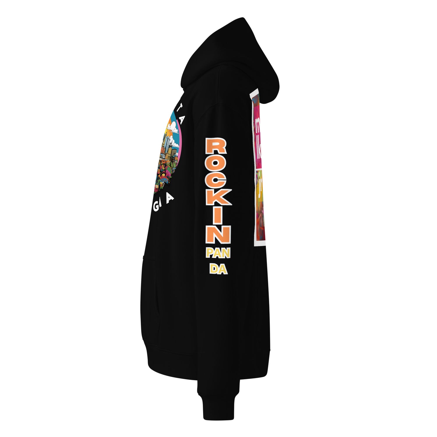 MLK Atlanta Cityscape Unisex Oversized Hoodie