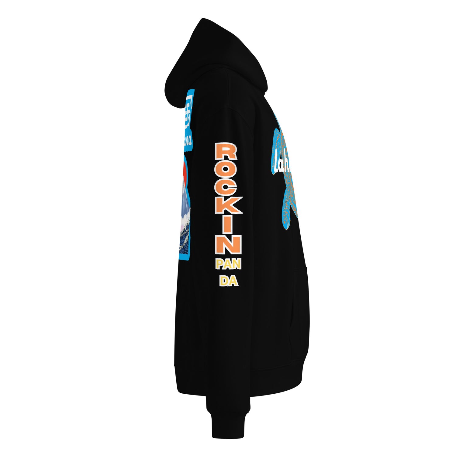 Free Lahaina Tribal Art Oversized Unisex Hoodie