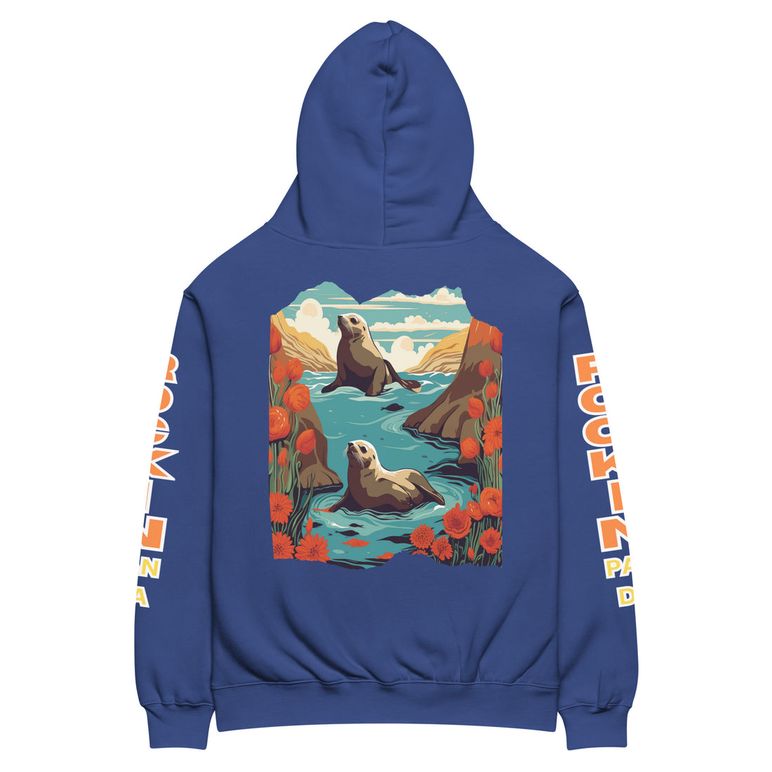 Surf California - Save the Beaches Unisex Oversized Hoodie