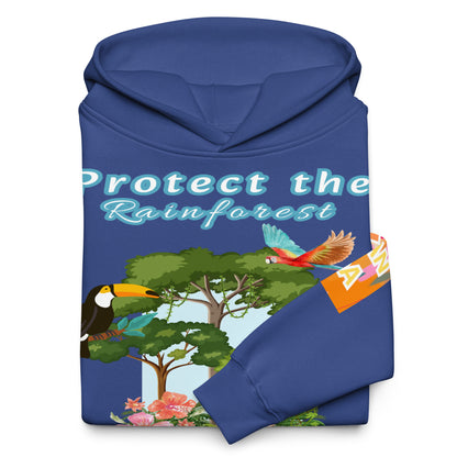 Protect the Rainforest Unisex Oversized Hoodie