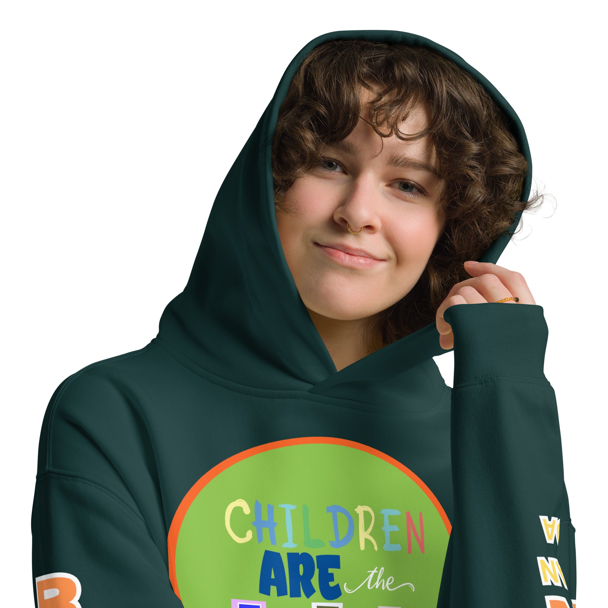 Children Are The Future Unisex Oversized Hoodie