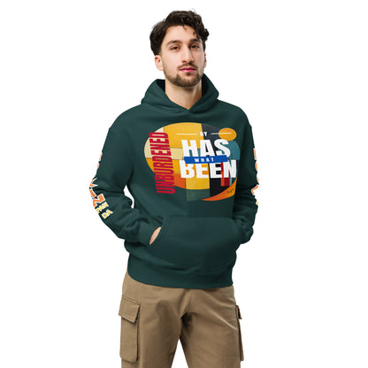 Unburdened by What Has Been Unisex Oversized Hoodie