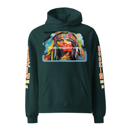 MMIW Missing Indigenous Women Oversized Unisex Hoodie