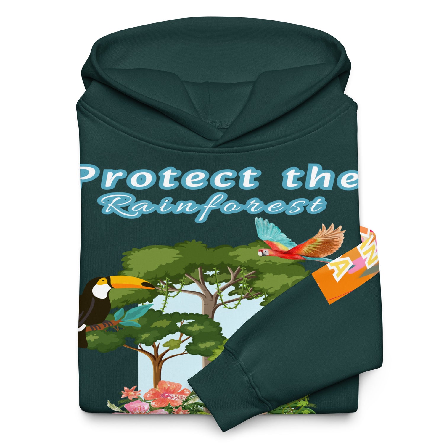 Protect the Rainforest Unisex Oversized Hoodie