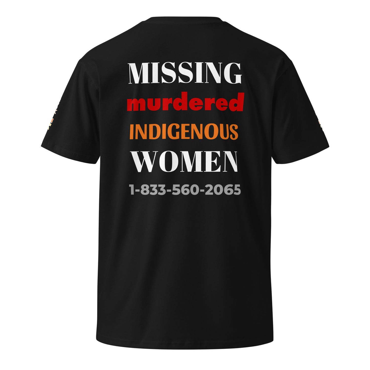 MMIW Missing Indigenous Women Premium Unisex T-shirt