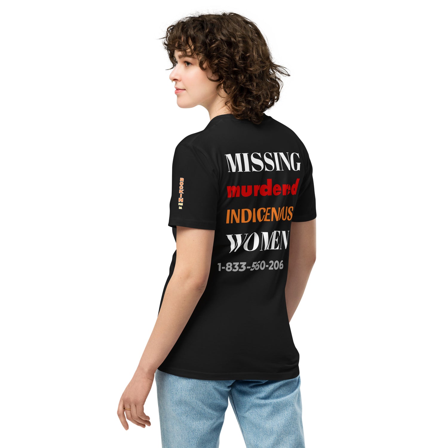 MMIW Missing Indigenous Women Premium Unisex T-shirt