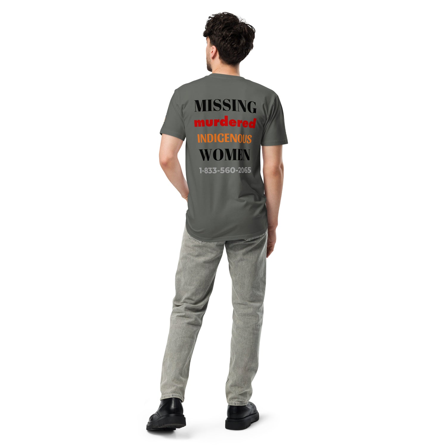 MMIW Missing Indigenous Women Premium Unisex T-shirt