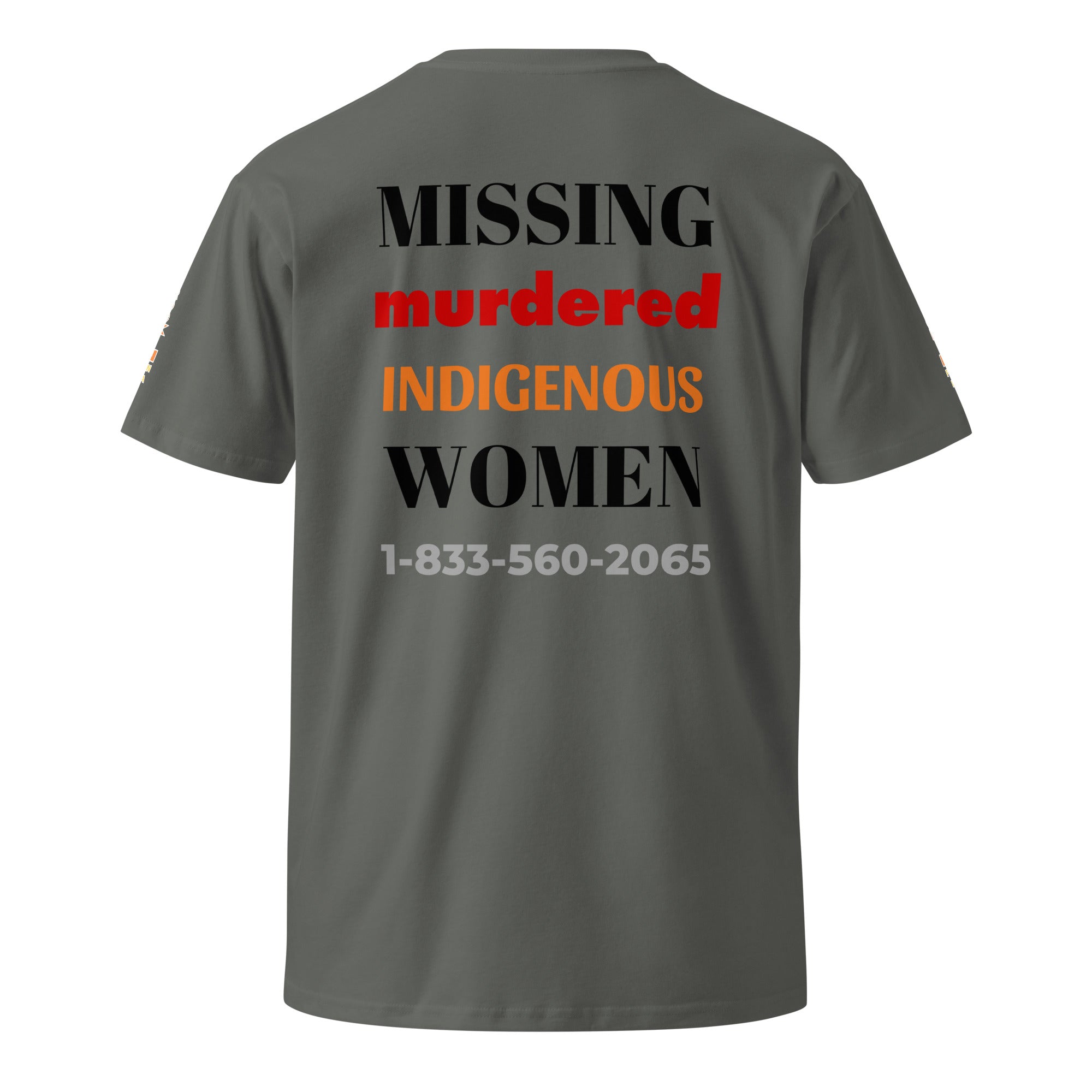 MMIW Missing Indigenous Women Premium Unisex T-shirt