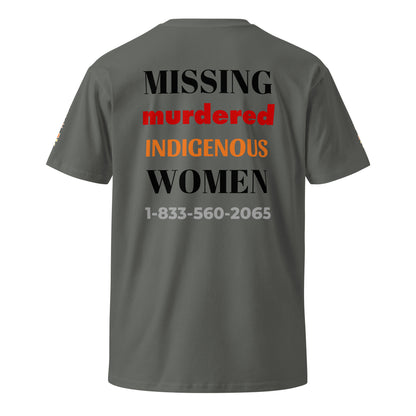 MMIW Missing Indigenous Women Premium Unisex T-shirt