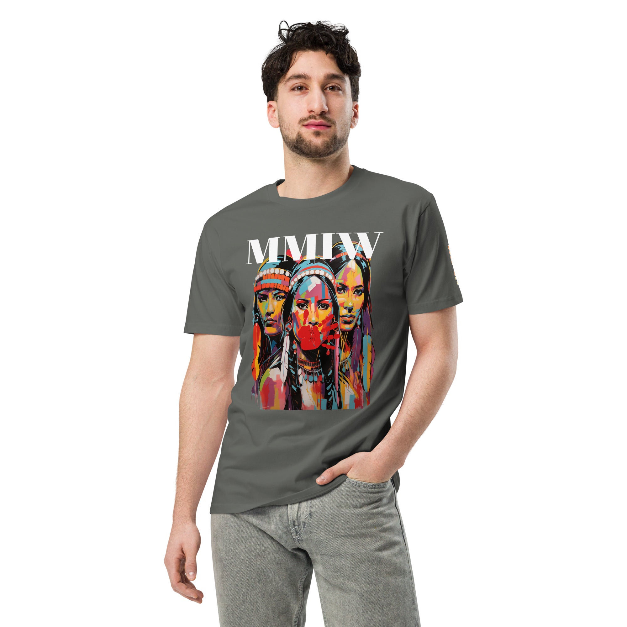 MMIW Missing Indigenous Women Premium Unisex T-shirt