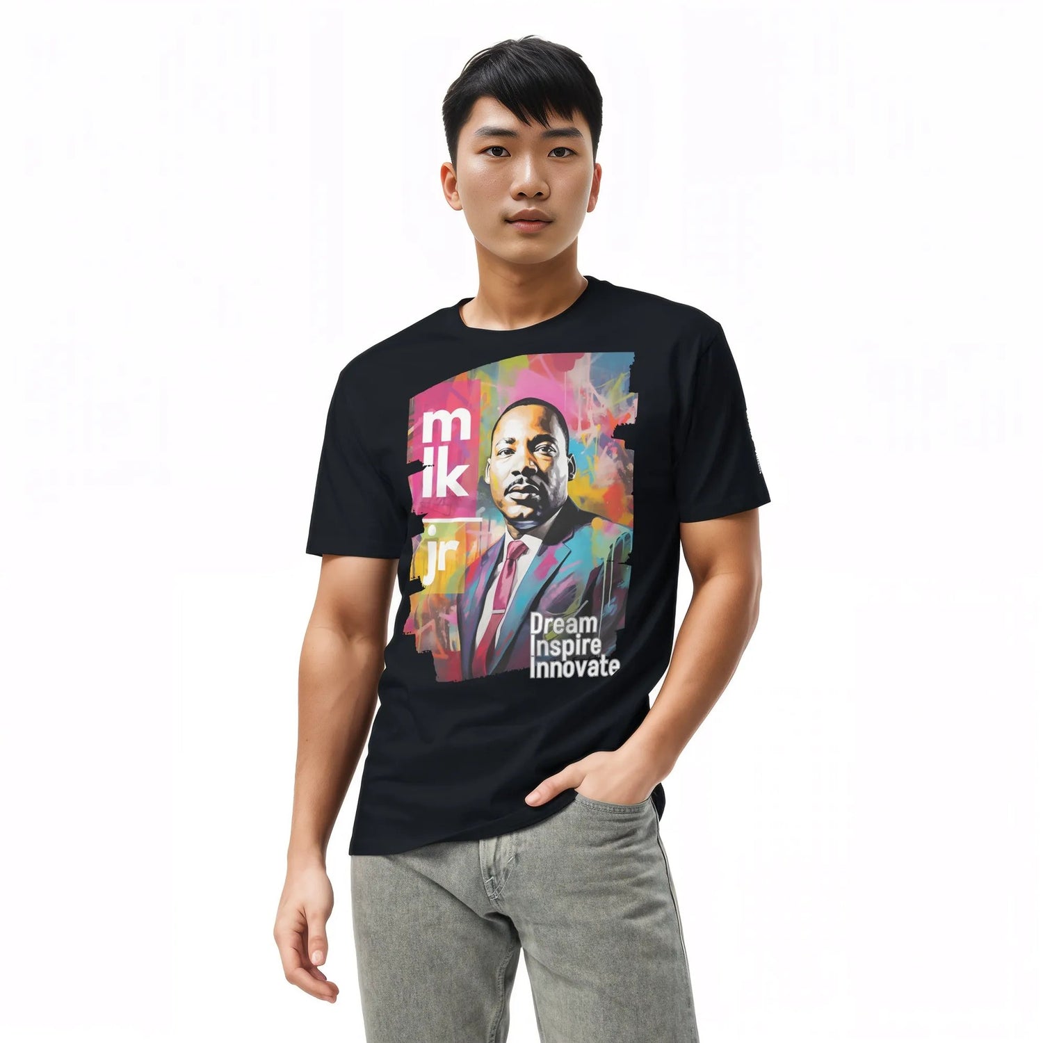 MLK Dream Inspire Innovate Unisex Premium T-shirt