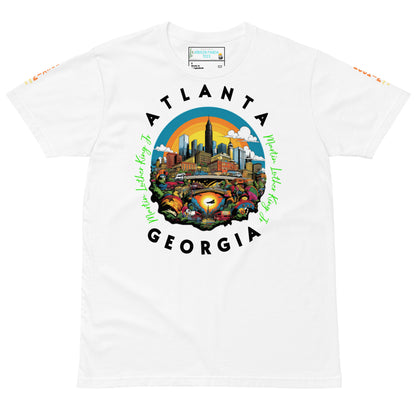 MLK Atlanta Cityscape Premium Unisex T-shirt