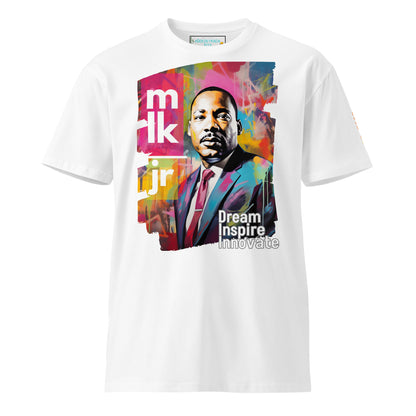 MLK Dream Inspire Innovate Unisex Premium T-shirt