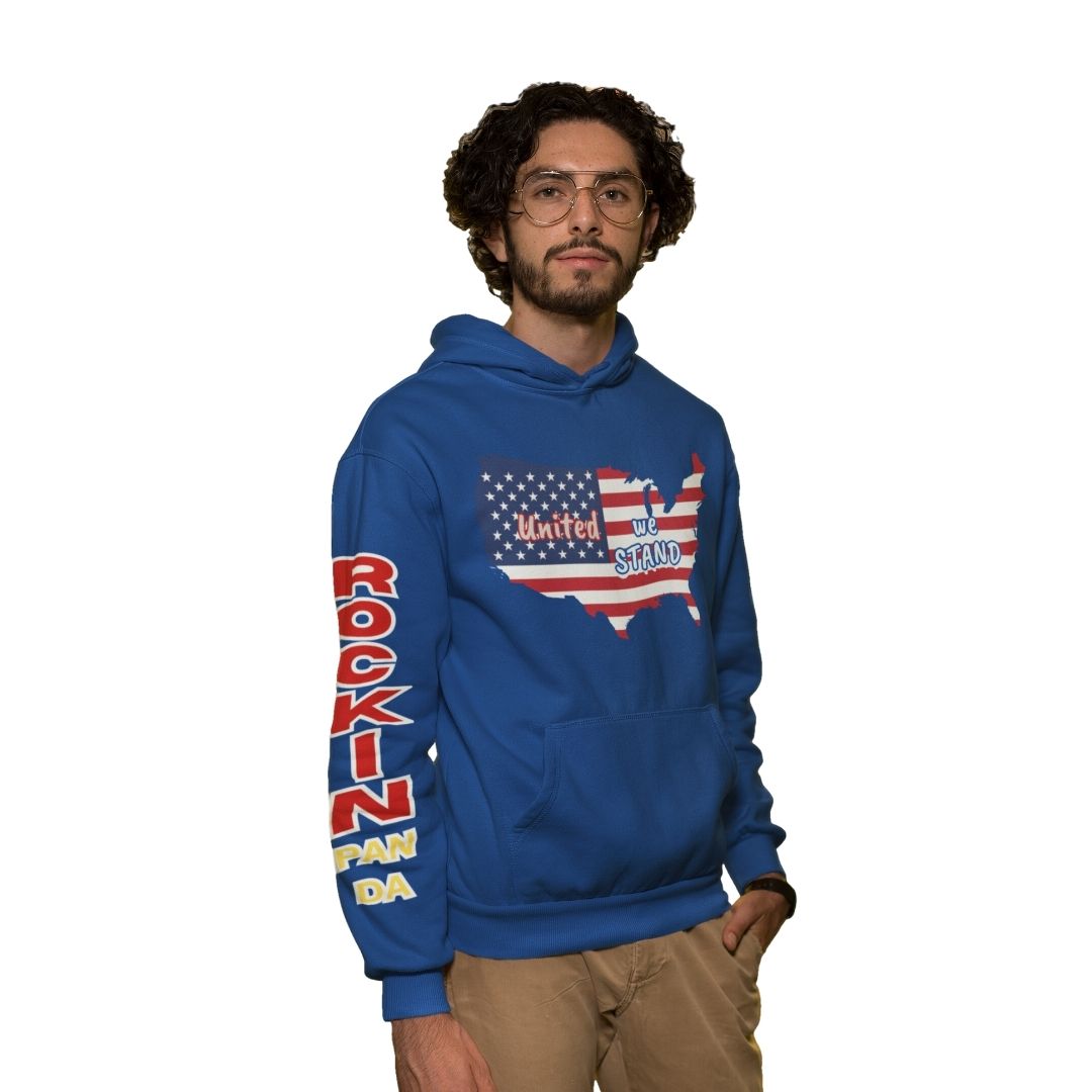 United We Stand - Let Freedom Reign Unisex Oversized Hoodie