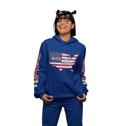 United We Stand - Let Freedom Reign Unisex Oversized Hoodie