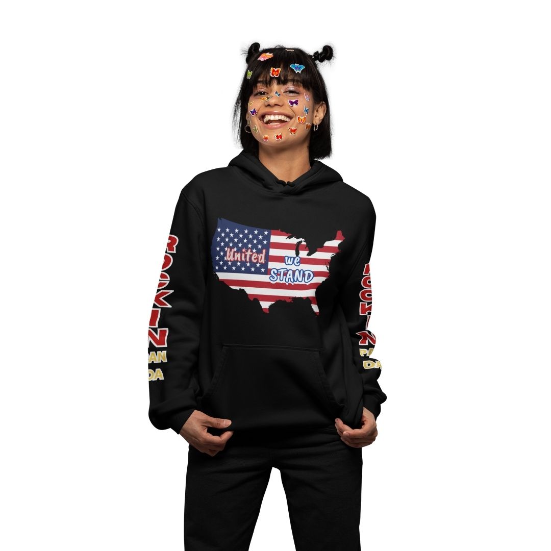 United We Stand - Let Freedom Reign Unisex Oversized Hoodie