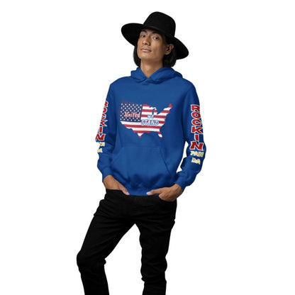 United We Stand - Let Freedom Reign Unisex Oversized Hoodie