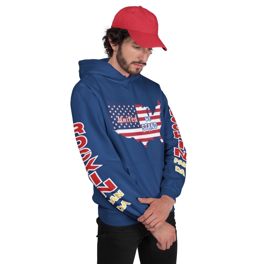 United We Stand - Let Freedom Reign Unisex Oversized Hoodie