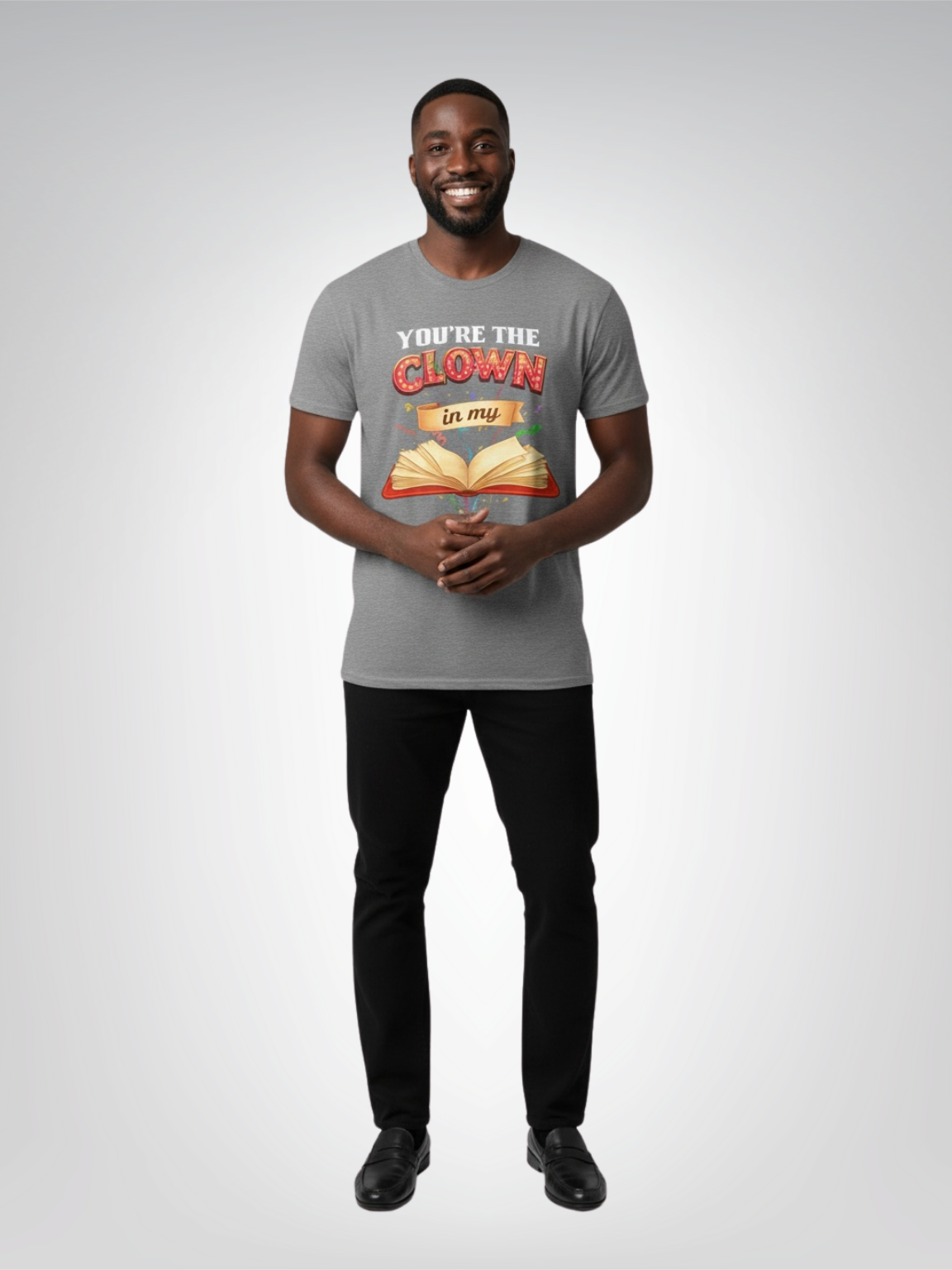 You Are the Clown in My Story Heavyweight Unisex Tee