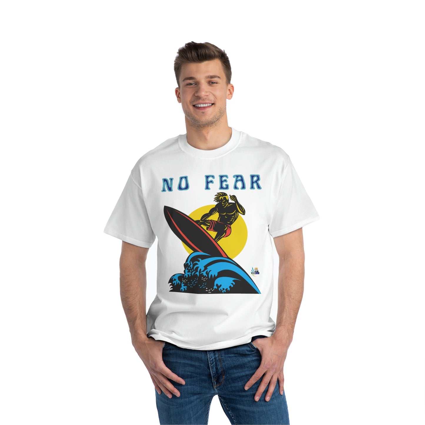 No Fear Lone Surfer Heavyweight Tee