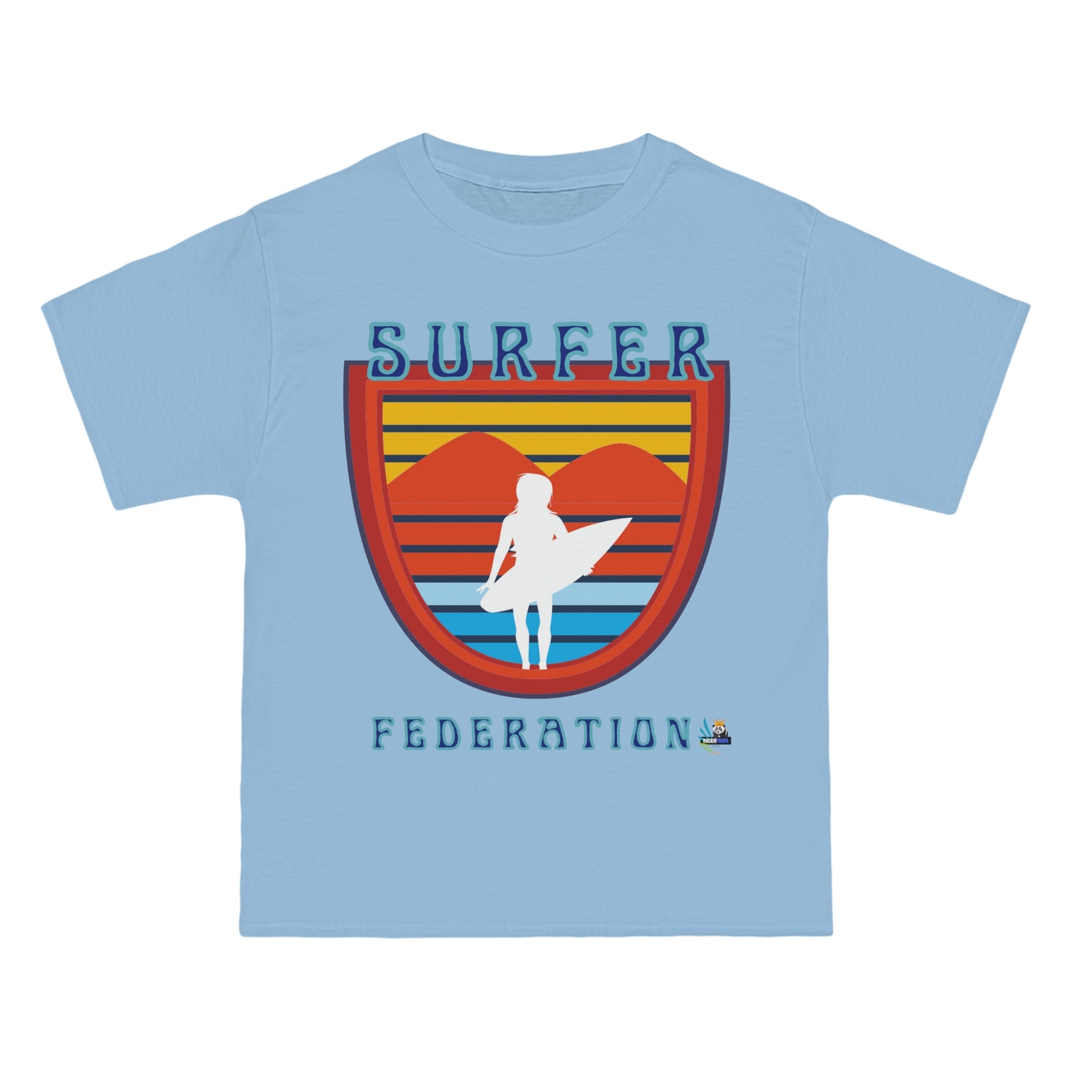 Camiseta de peso pesado de la Liga de la Federación de Surfistas