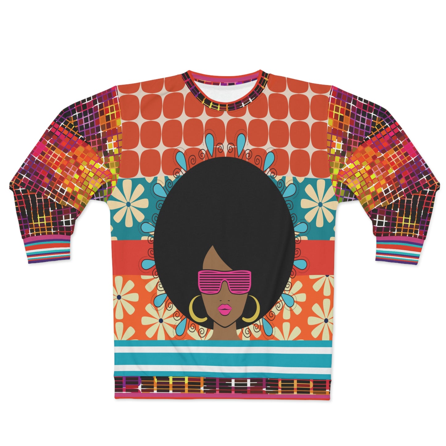 Foxy Mama - Mardi Gras Edition Unisex Sweatshirt