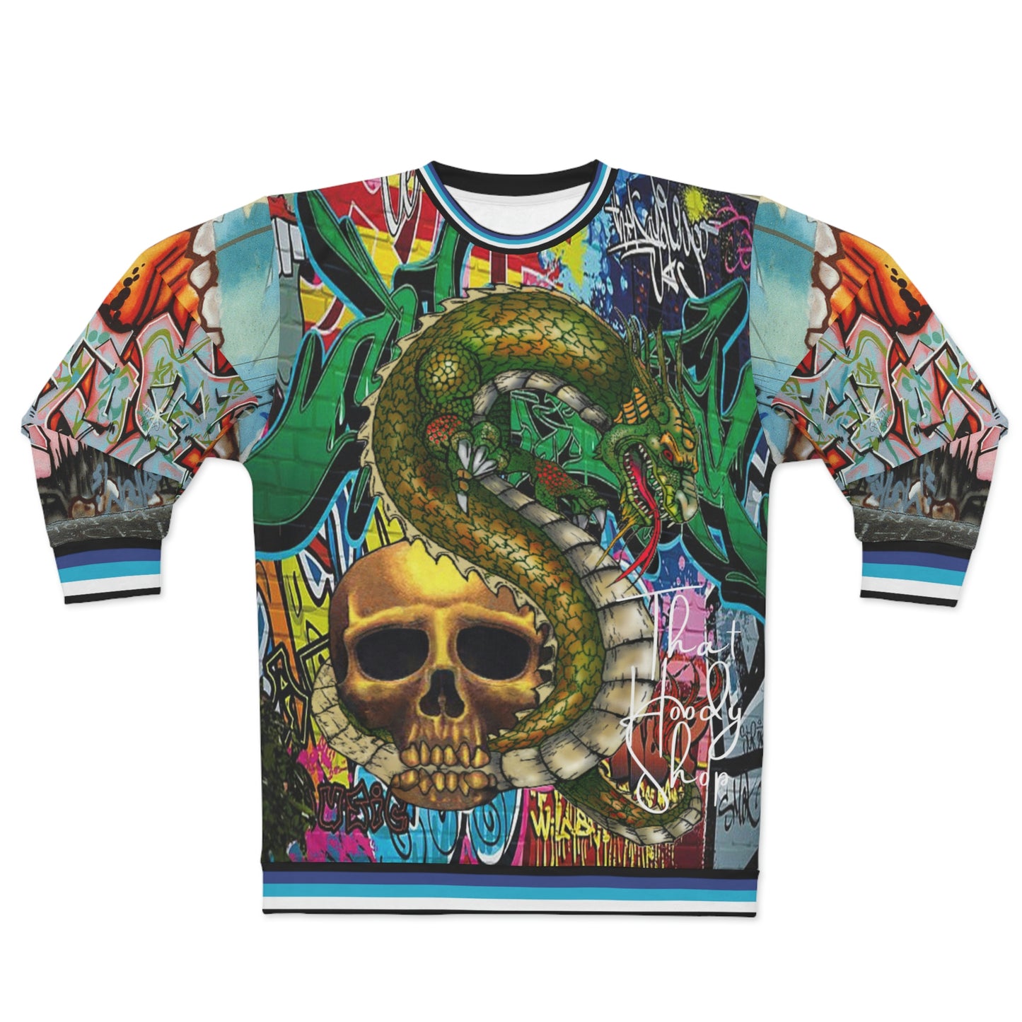 Dragon Slayer Graffiti Unisex Sweatshirt