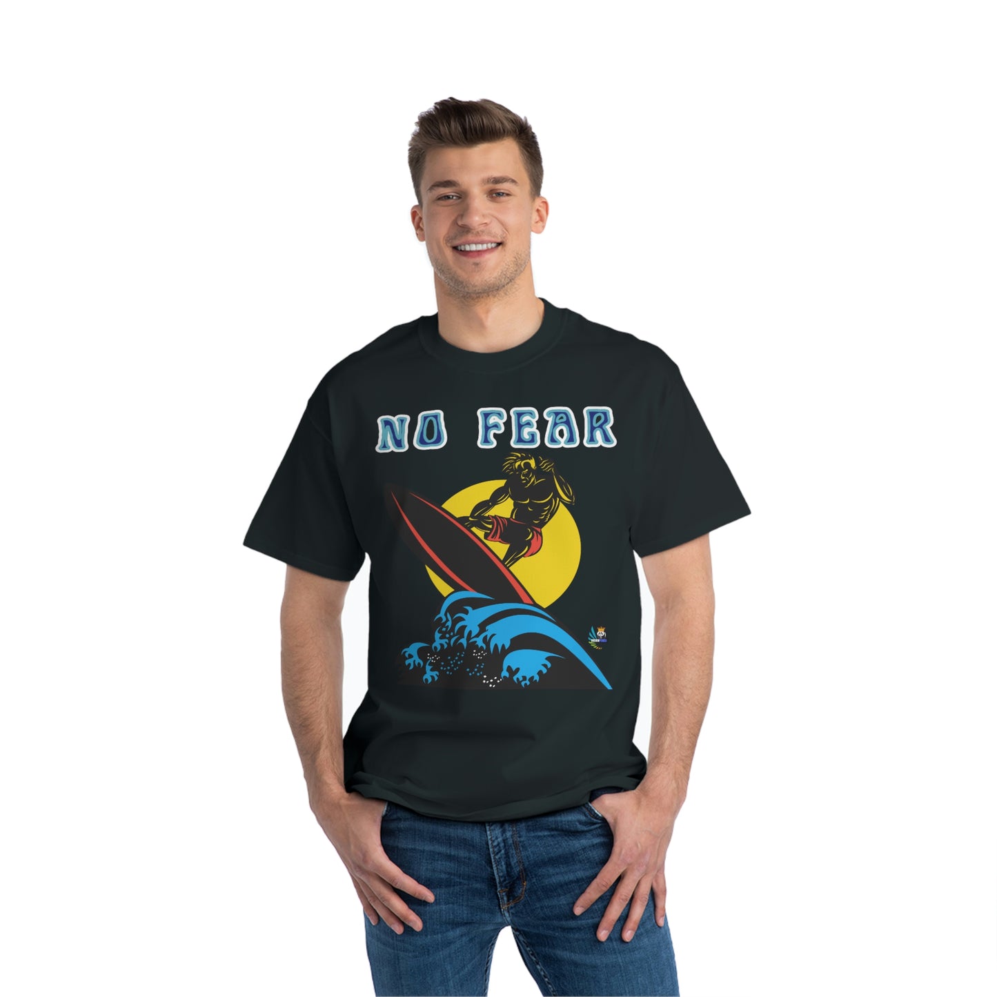 Camiseta pesada No Fear Lone Surfer