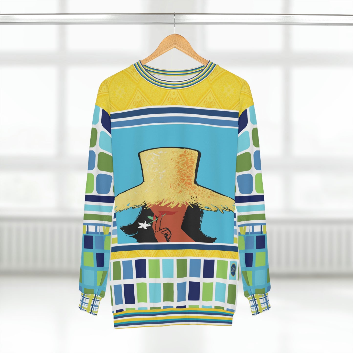 Sudadera unisex Tahiti Girl Bright Lights SW Fleece