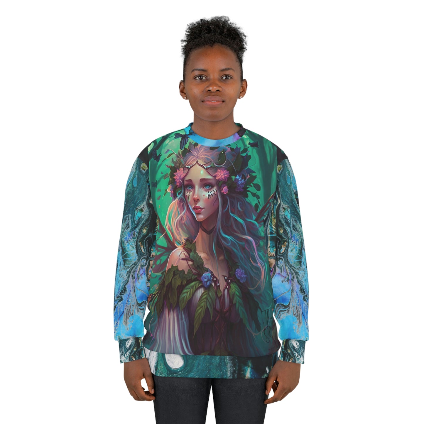 Fantasy Woodland Elf Unisex Sweatshirt