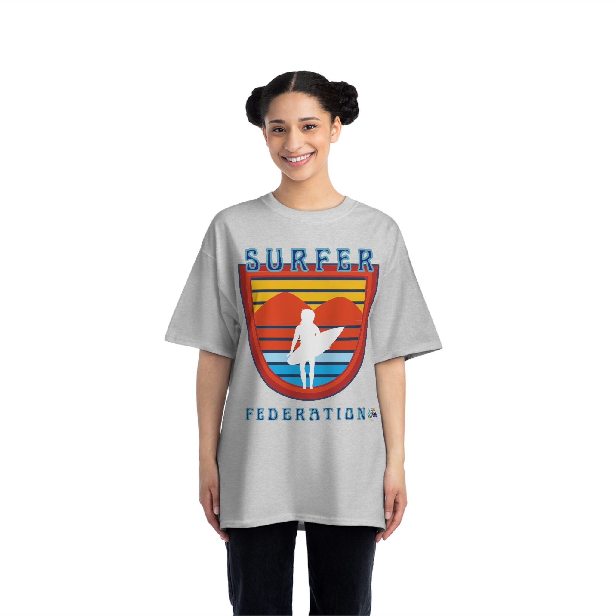 Camiseta de peso pesado de la Liga de la Federación de Surfistas