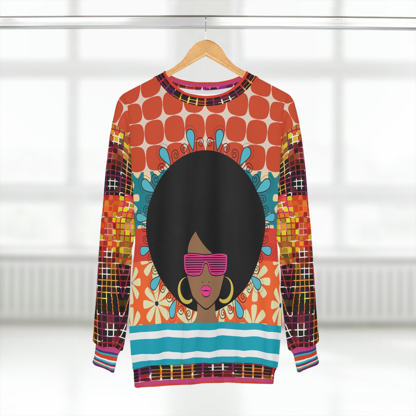 Foxy Mama - Mardi Gras Edition Unisex Sweatshirt