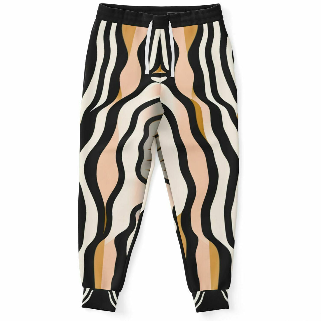 Bailarina en jardín Zebra Floral Eco-Poly Joggers unisex 