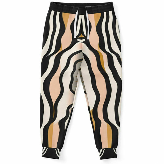 Ballerina in Garden Zebra Floral Eco-Poly Unisex Joggers