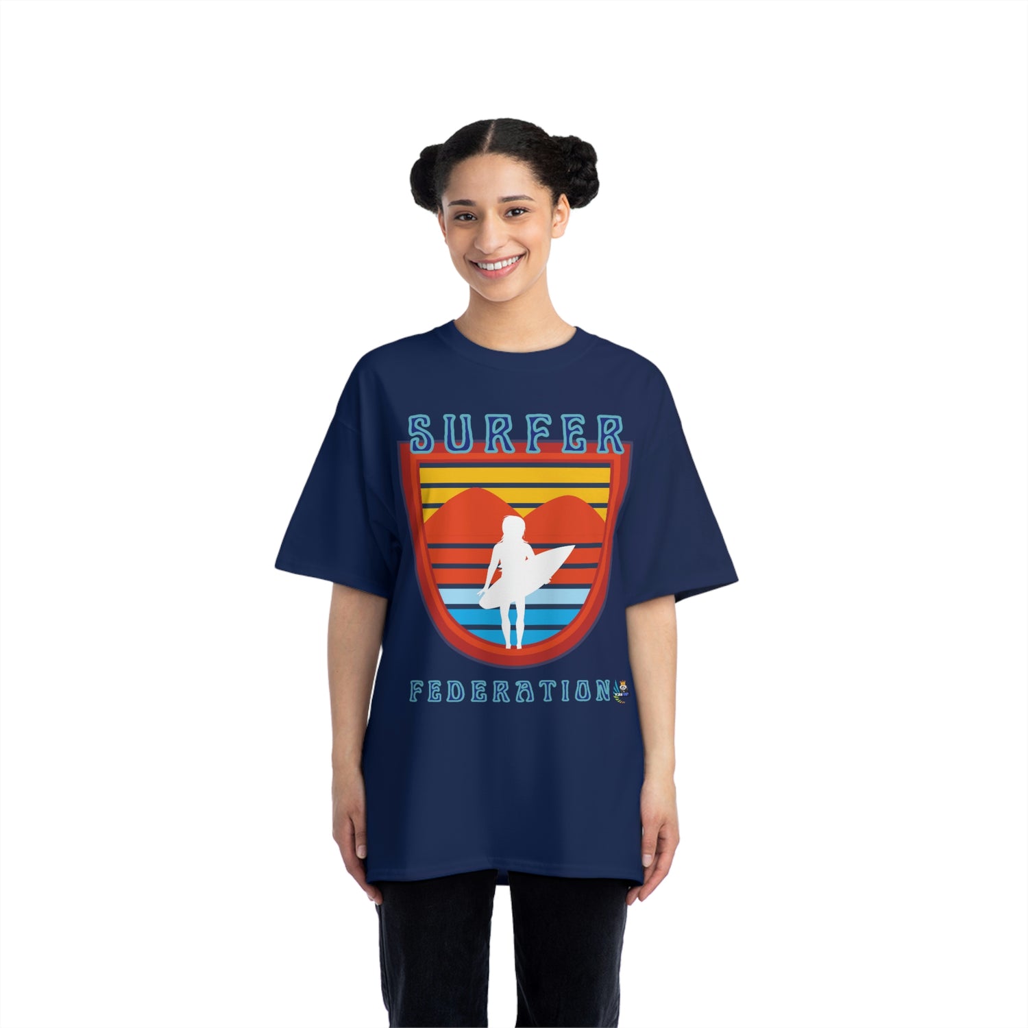 Camiseta de peso pesado de la Liga de la Federación de Surfistas