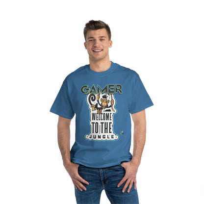 Bienvenido a la camiseta para juegos unisex Jungle Heavyweight 