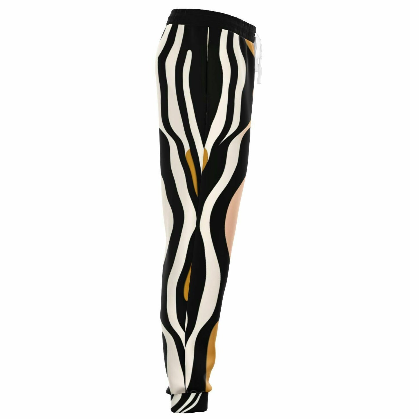 Ballerina in Garden Zebra Floral Eco-Poly Unisex Joggers