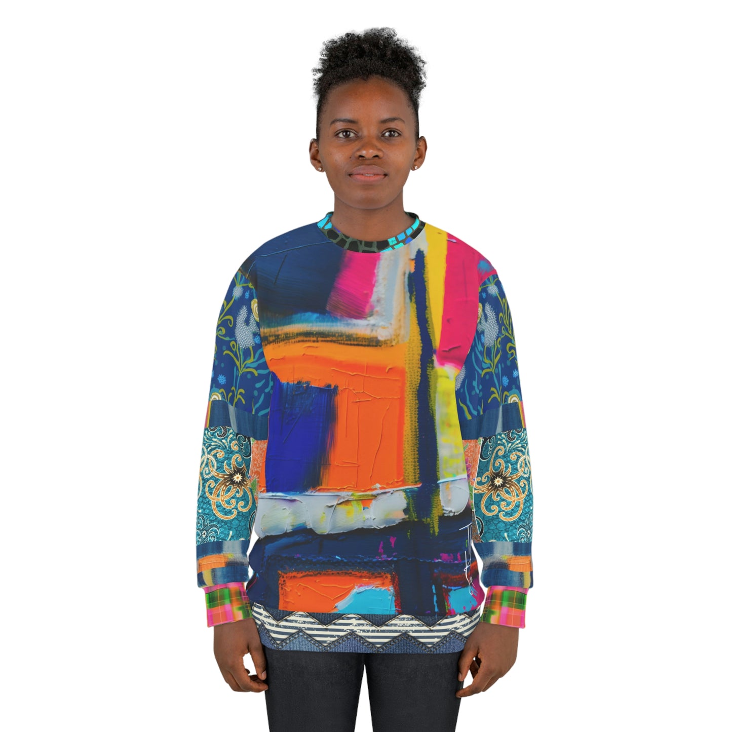 Blocked in Color Unisex Sweatshirt